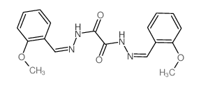 Ethanedioic acid,1,2-bis[2-[(2-methoxyphenyl)methylene]hydrazide] picture