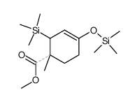 methyl 1-methyl-2-trimethylsilyl-4-trimethylsilyloxycyclohex-3-enecarboxylate Structure