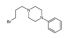 1-(3-bromopropyl)-4-phenylpiperazine Structure