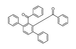 (2-benzoyl-3,6-diphenylphenyl)-phenylmethanone结构式