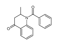 1-benzoyl-2-methyl-2,3-dihydroquinolin-4-one结构式