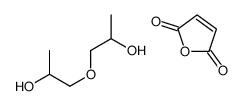 furan-2,5-dione,1-(2-hydroxypropoxy)propan-2-ol Structure