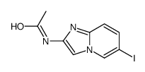 N-(6-iodoimidazo[1,2-a]pyridin-2-yl)acetamide Structure
