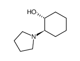 (1R,2R)/(1S,2S)-2-(pyrrolidinyl)cyclohexan-1-ol Structure