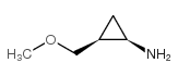 Cyclopropanamine,2-(methoxymethyl)-,cis-(9CI) Structure