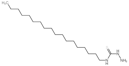 Hydrazinecarbothioamide,N-octadecyl- structure