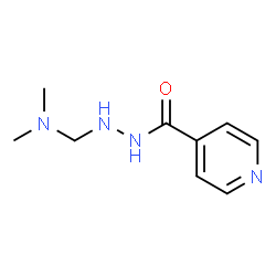4-Pyridinecarboxylicacid,2-[(dimethylamino)methyl]hydrazide(9CI)结构式