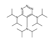 4-N,4-N,5-N,5-N,6-N,6-N-hexa(propan-2-yl)triazine-4,5,6-triamine Structure