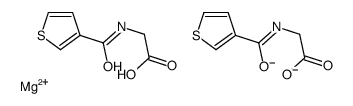 magnesium,2-(thiophene-3-carbonylamino)acetate Structure