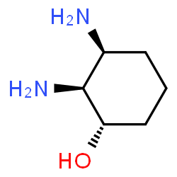 Cyclohexanol,2,3-diamino-,(1alpha,2beta,3beta)-(-)-(9CI)结构式