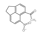 Ethanone,1-(1,2-dihydro-6-nitro-5-acenaphthylenyl)- Structure