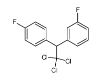 1,1,1-trichloro-2-(3-fluoro-phenyl)-2-(4-fluoro-phenyl)-ethane Structure