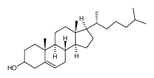 cholest-5-ene-3-ol结构式