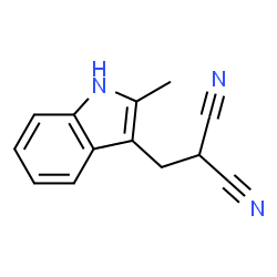Propanedinitrile, [(2-methyl-1H-indol-3-yl)methyl]- (9CI) Structure