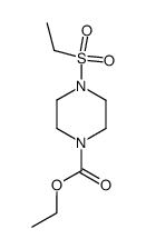 4-ethanesulfonyl-piperazine-1-carboxylic acid ethyl ester结构式