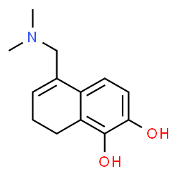 1,2-Naphthalenediol, 5-[(dimethylamino)methyl]-7,8-dihydro- (9CI) structure