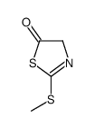 5(4H)-Thiazolone,2-(methylthio)-结构式