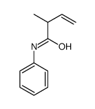 3-Butenamide, 2-Methyl-N-phenyl-结构式