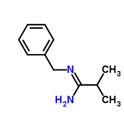 (1Z)-N'-Benzyl-2-methylpropanimidamide结构式