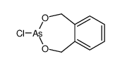 3-chloro-1,5-dihydro-2,4,3-benzodioxarsepine Structure