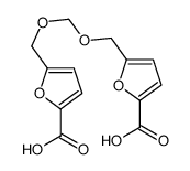 5-[(5-carboxyfuran-2-yl)methoxymethoxymethyl]furan-2-carboxylic acid结构式