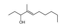 4-methyldec-4-en-3-ol Structure