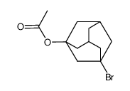 Essigsaeure-(3-brom-1-adamantyl)ester Structure