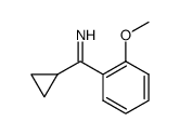 cyclopropyl-(2-methoxy-phenyl)-ketone-imine Structure