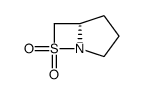 (S)-(-)-1-Aza-7-thiabicyclo(3.2.0)heptan-7,7-dioxid Structure