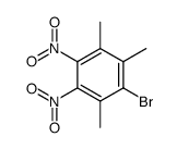 1-bromo-2,3,6-trimethyl-4,5-dinitro-benzene Structure