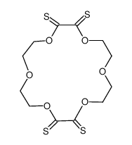 1,4,7,10,13,16-Hexaoxacyclooctadecane-2,3,11,12-tetrathione Structure