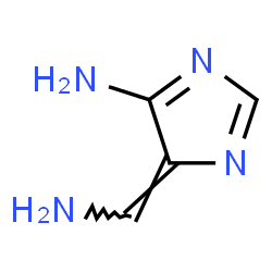 Methyl,amino(5-amino-4H-imidazol-4-ylidene)- (9CI)结构式