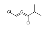 1,3-dichloro-4-methyl-1,2-pentadiene Structure