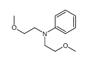 N,N-bis(2-methoxyethyl)aniline Structure