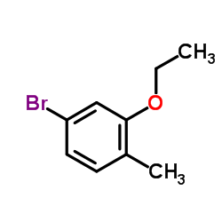 4-Bromo-2-ethoxy-1-methylbenzene Structure