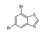 5,7-二溴苯并[d]噻唑结构式