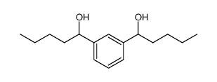 1,3-bis(1-hydroxypentyl)benzene Structure