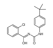 N-[(4-tert-butylphenyl)carbamoyl]-2-chlorobenzamide结构式