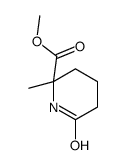 methyl 2-methyl-6-oxopiperidine-2-carboxylate结构式