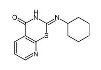 2-(cyclohexylamino)pyrido[3,2-e][1,3]thiazin-4-one Structure