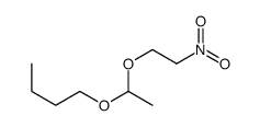 1-[1-(2-nitroethoxy)ethoxy]butane结构式
