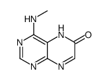 6(5H)-Pteridinone,4-(methylamino)-(7CI)结构式