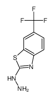 6-(TRIFLUOROMETHYL)-2(3H)-BENZOTHIAZOLONEHYDRAZONE结构式
