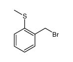 Benzene, 1-(bromomethyl)-2-(methylthio) Structure