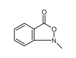 2,1-Benzisoxazol-3(1H)-one, 1-methyl Structure