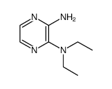 2-AMINO-3-(DIETHYLAMINO)PYRAZINE Structure