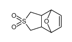 1,3,3a,4,7,7a-hexahydro-4,7-epoxybenzo[c]thiophene 2,2-dioxide Structure