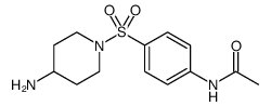 Acetamide, N-[4-[(4-amino-1-piperidinyl)sulfonyl]phenyl] Structure