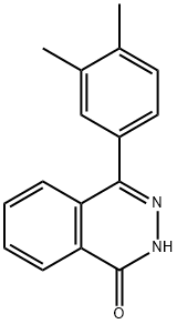 4-(3,4-二甲基苯基)酞嗪-1(2H)-酮结构式