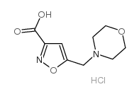 5-(吗啉-4-基甲基)异恶唑-3-羧酸盐酸盐图片